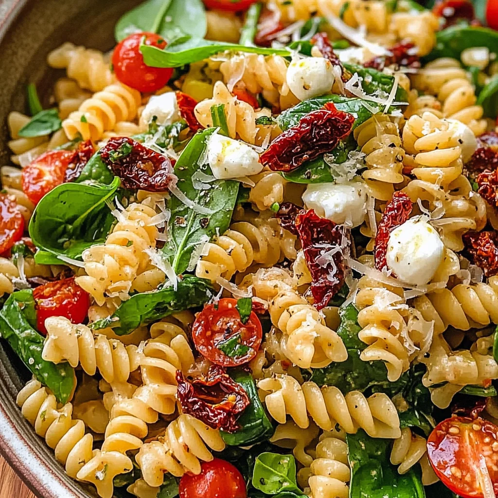 Sun Dried Tomato Pasta Salad