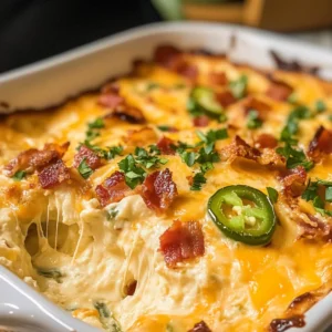 Turkey Turkey Bacon Jalapeno Popper Dip