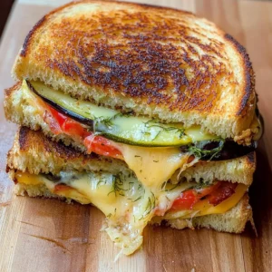 Veggie Grilled Cheese Sandwich