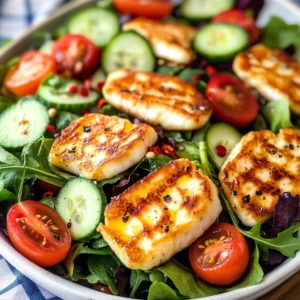 Halloumi Salad