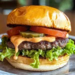 Steakhouse Burger With Fry Sauce