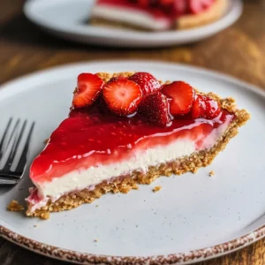 Strawberry Pretzel Pie Recipe